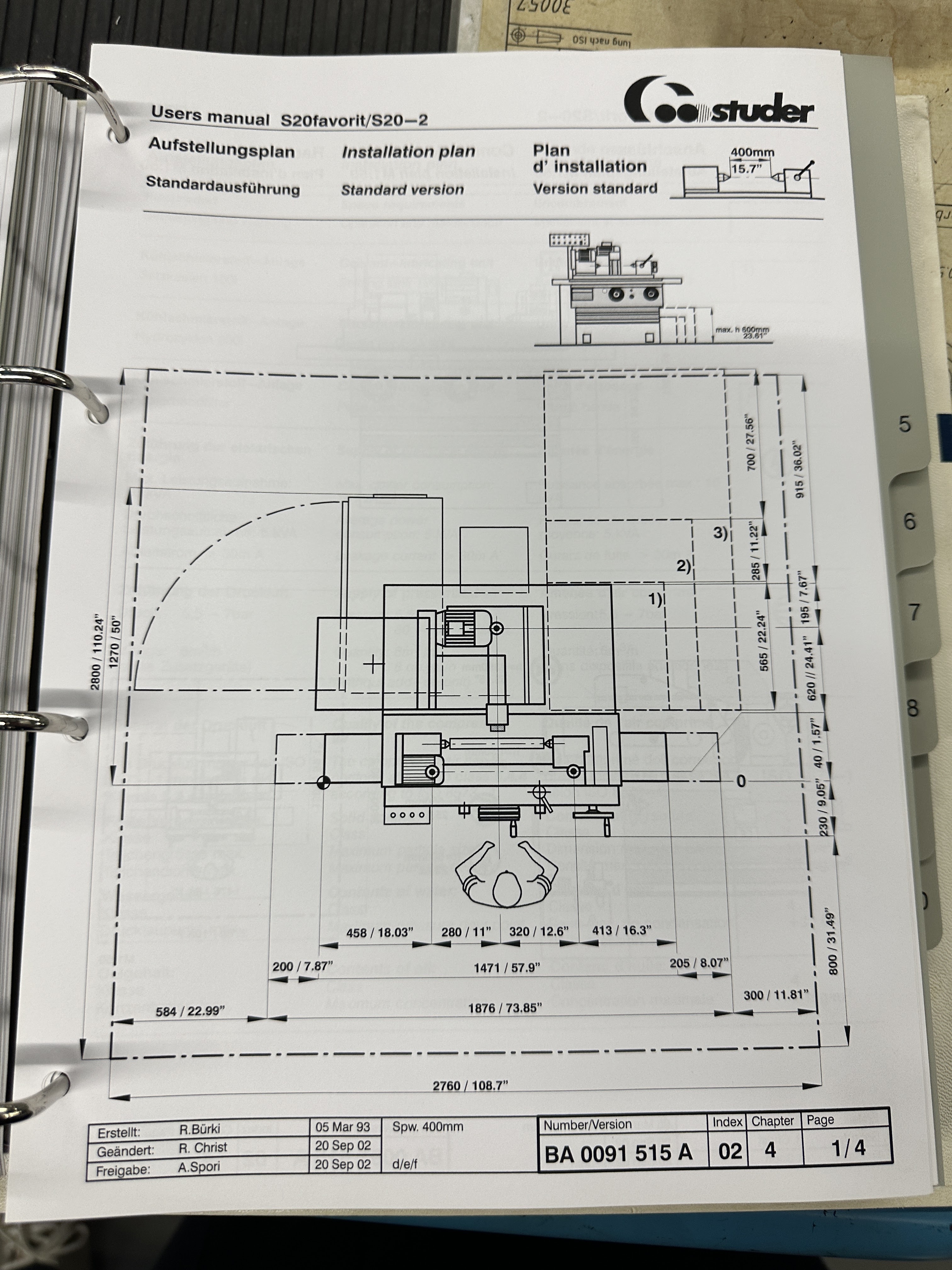 STUDER S20 favorit (2003) – Ansicht 13