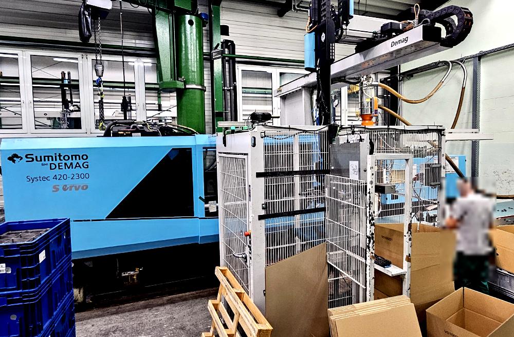 Sumitomo SHI DEMAG SYSTEC 420/820-2300 Servo (2015) – vista 2