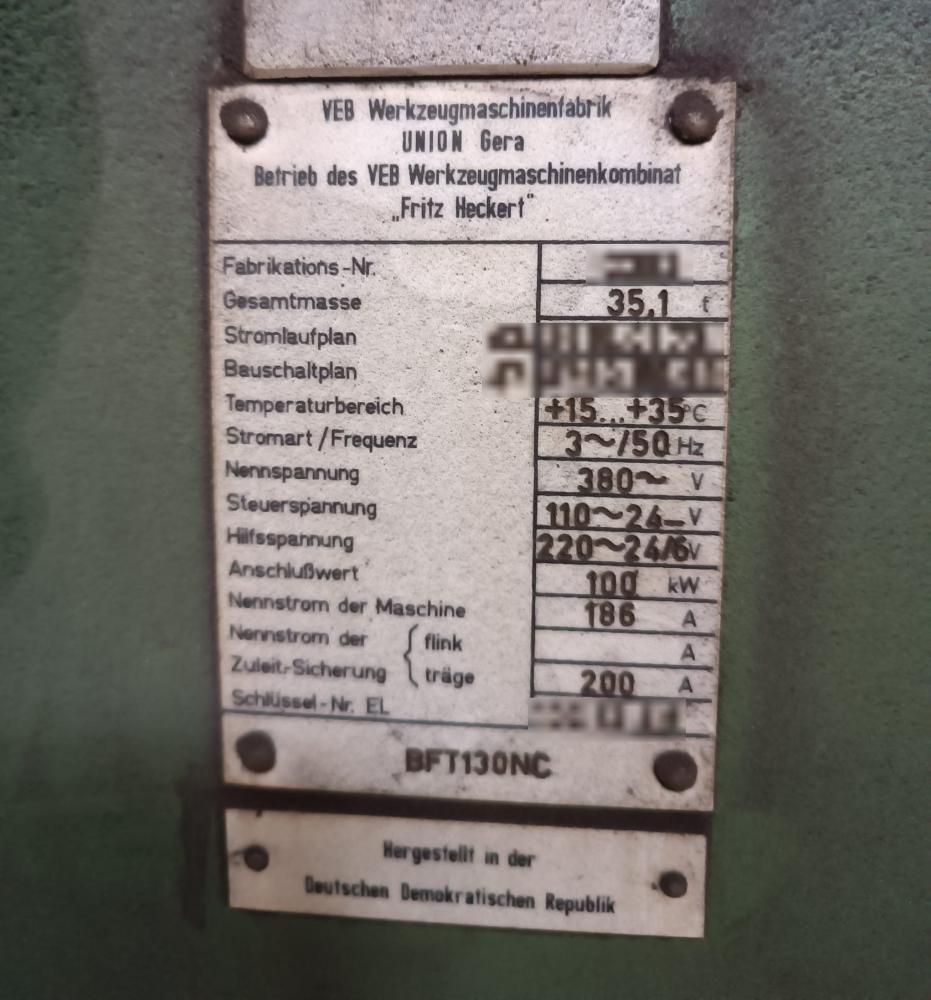 Union Gera BFT 130 NC (1989) – Ansicht 19