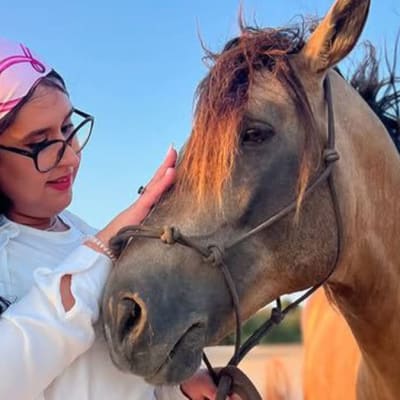 Youssef, senior horse riding instructor