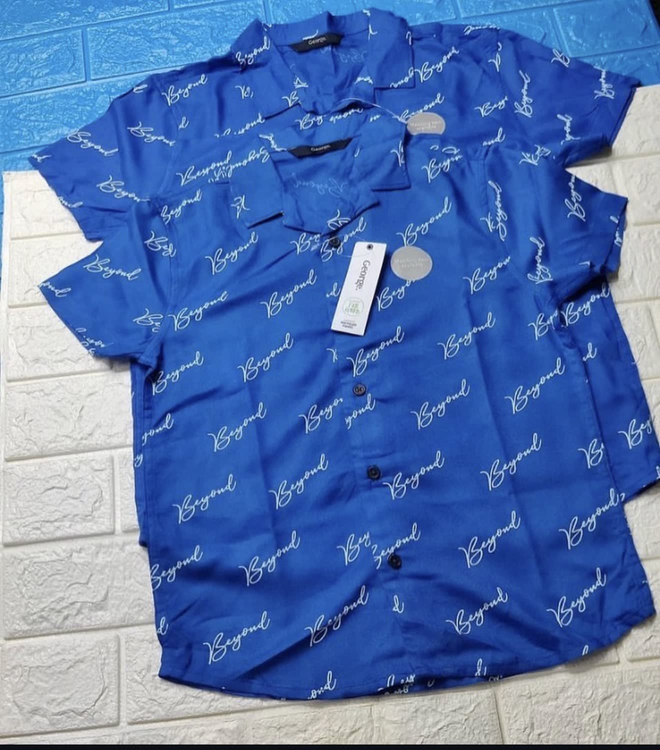 Boys beyond shirt