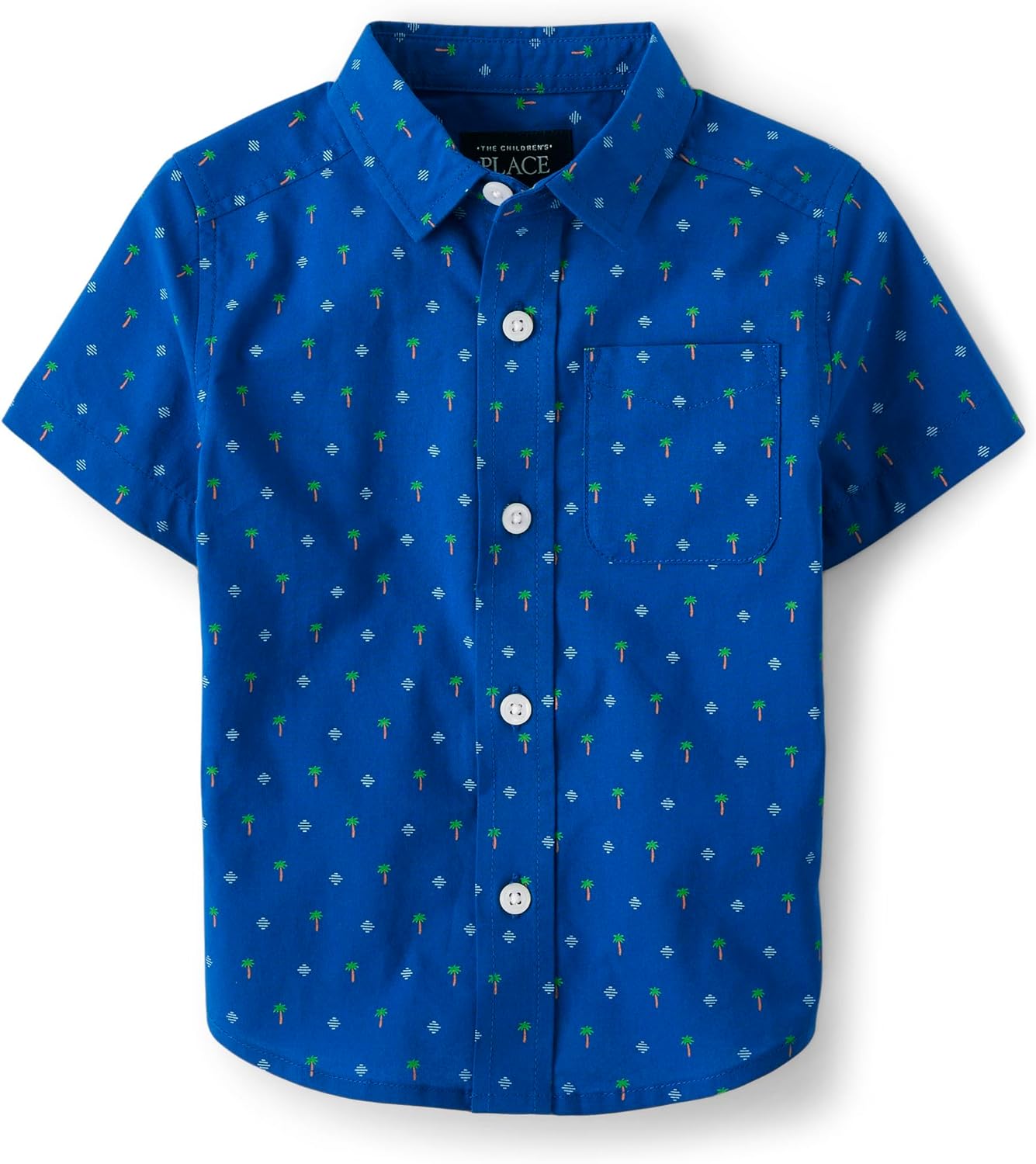 Boy palm designed shirt