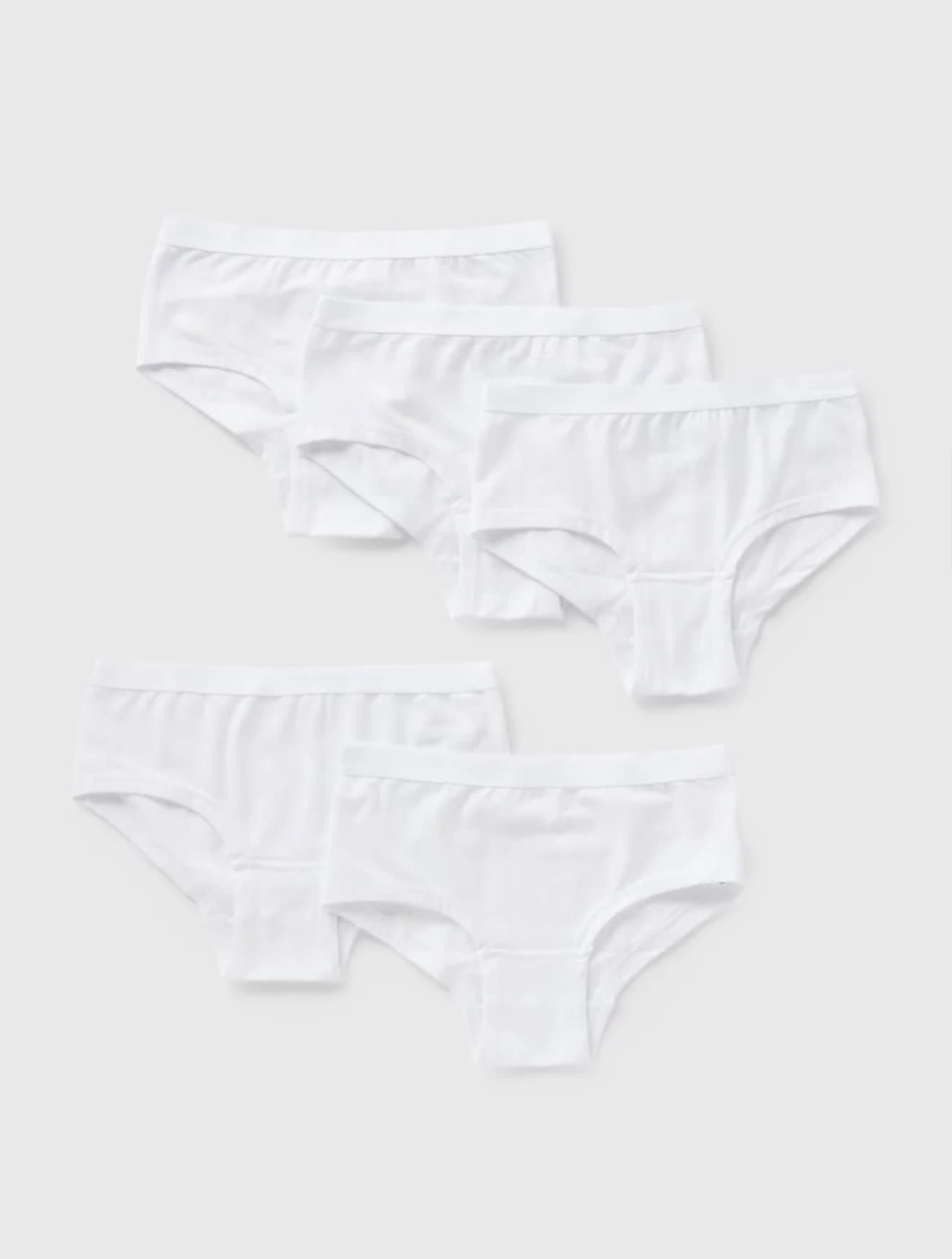 5 pack girls hipster brief