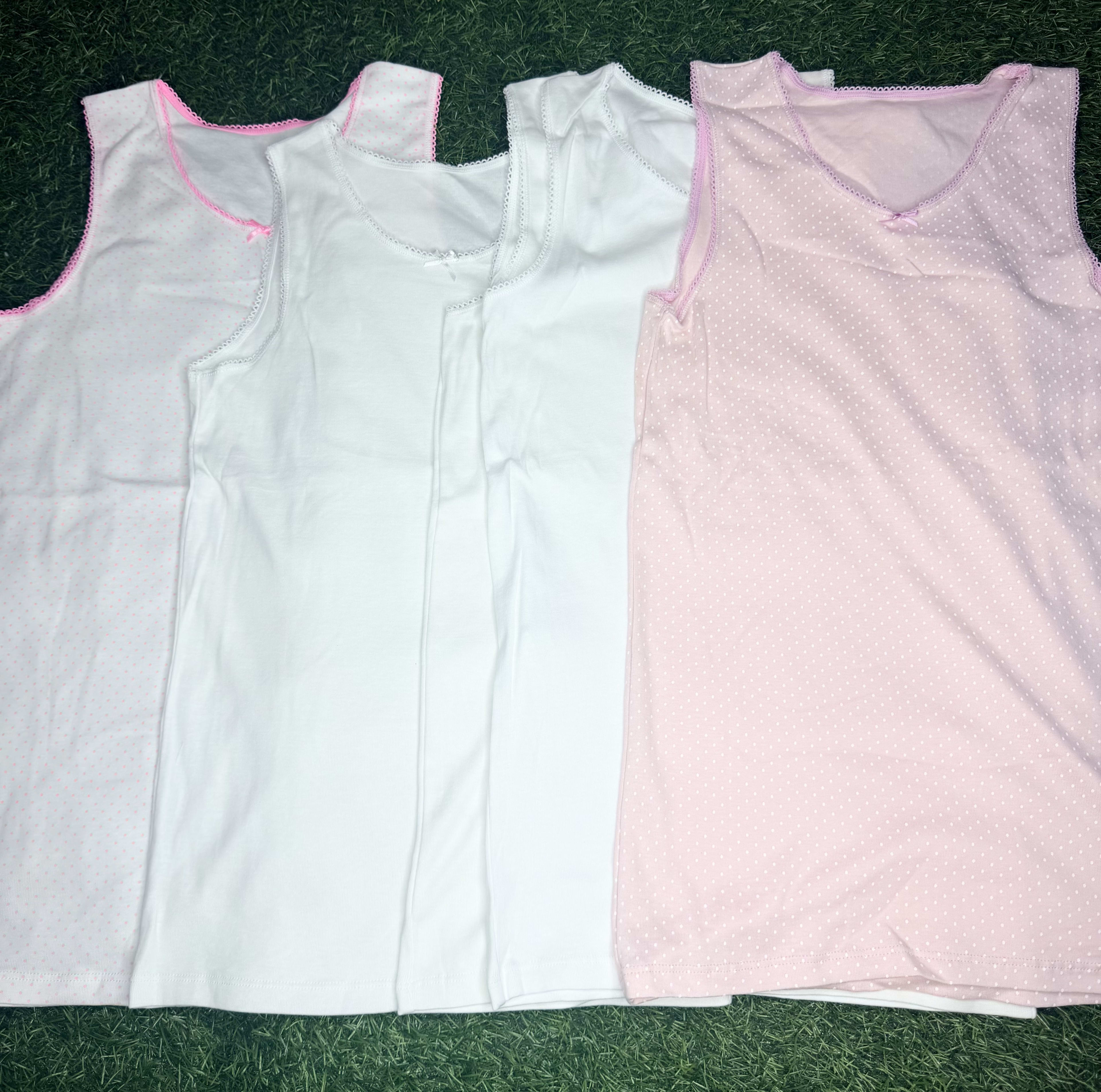 5pack M&S girls camisole