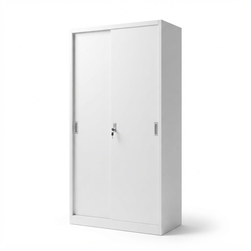 ARMOIRE METALLIQUE COULISSANTE