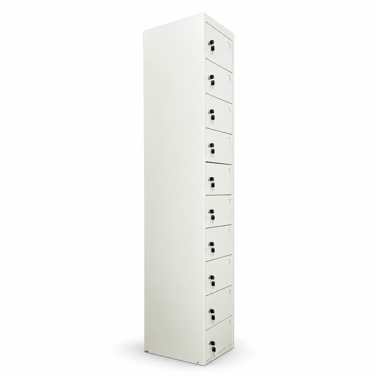 ARMOIRE METALLIQUE A 10 CASIERS