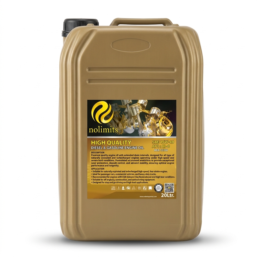Huile moteur Nolimits SAE 15W-40 – Bidon – 20 L