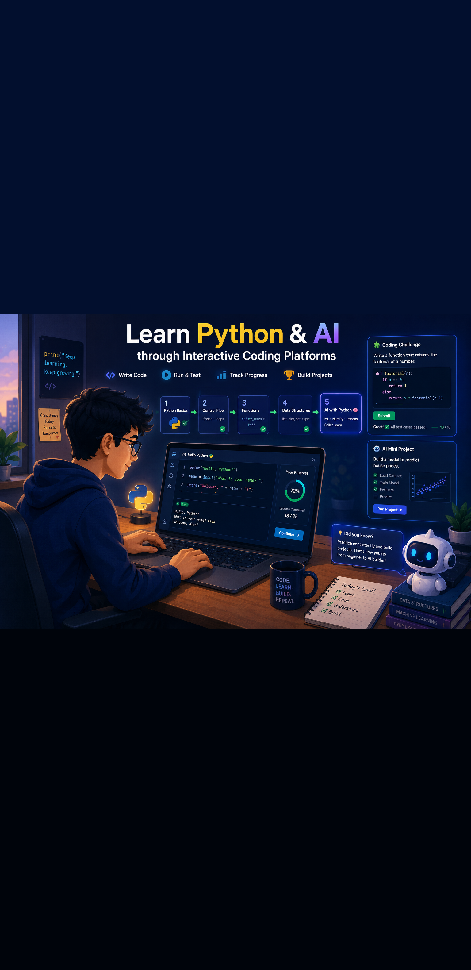 Best Python and AI Courses for Beginners