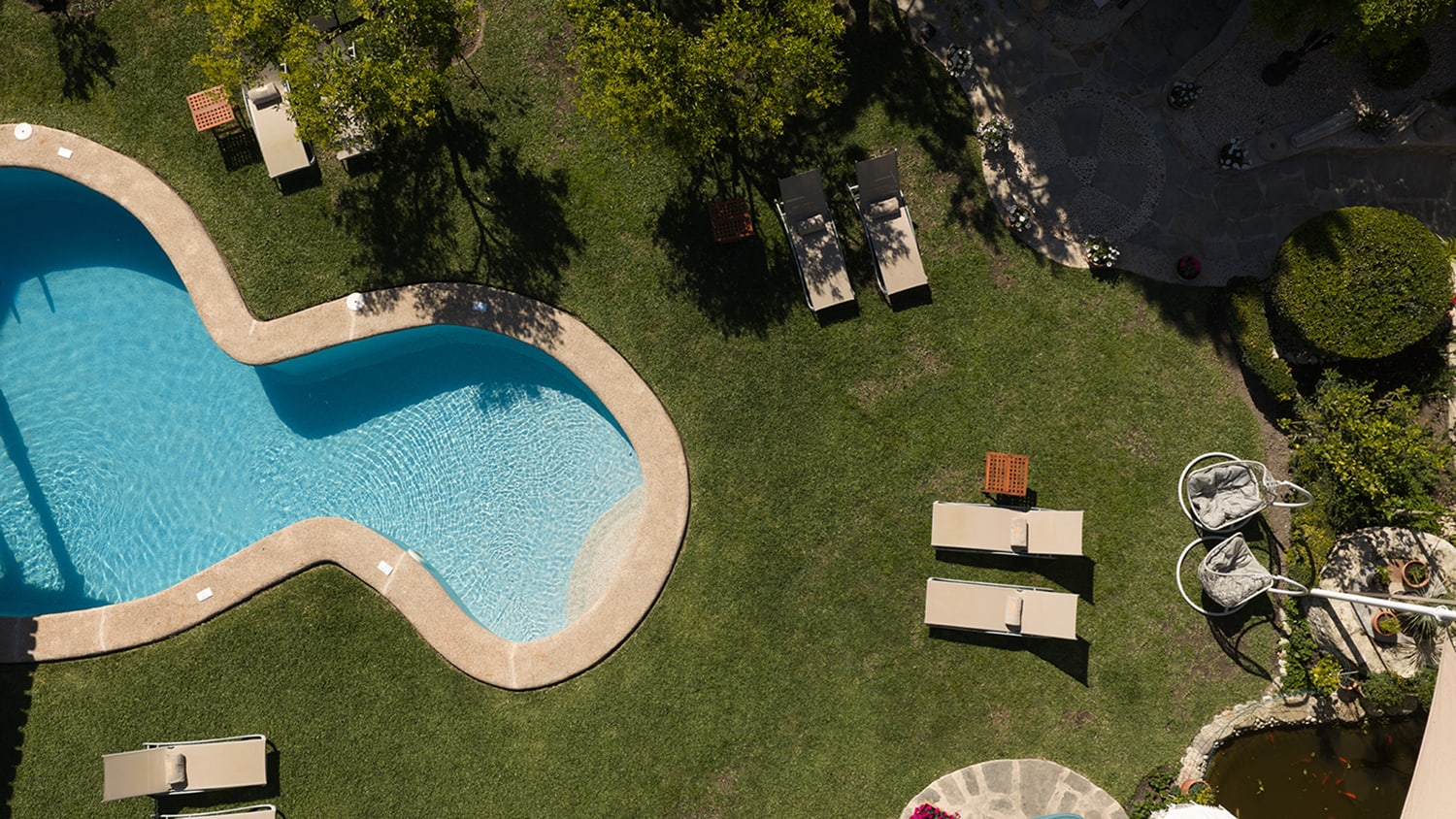 Pool at Son Sant Jordi, Pollença, Mallorca