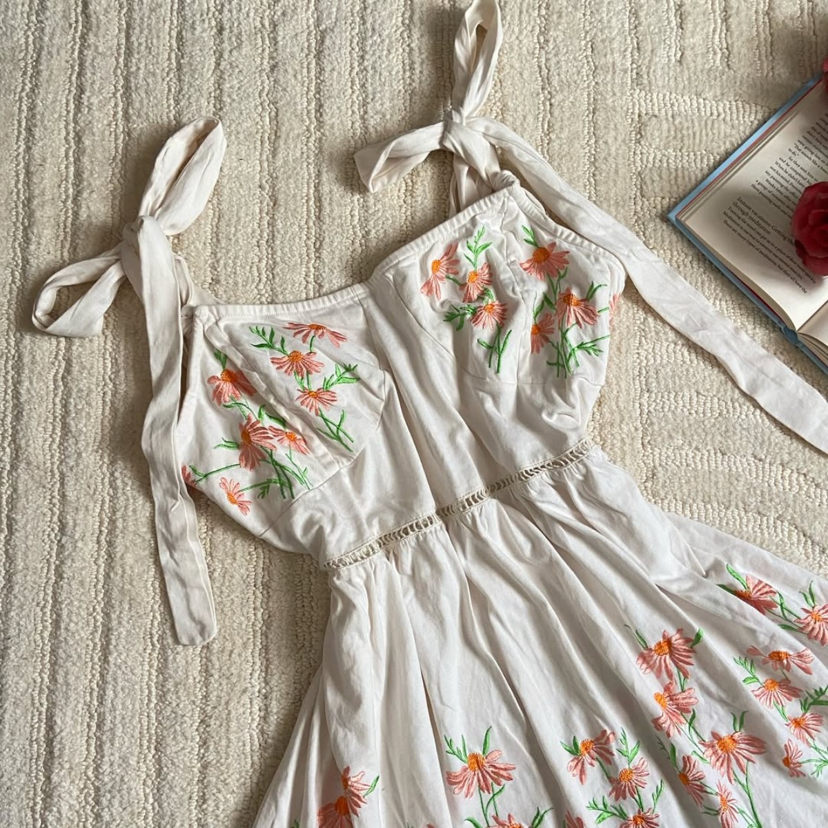 ASOS White Sundress