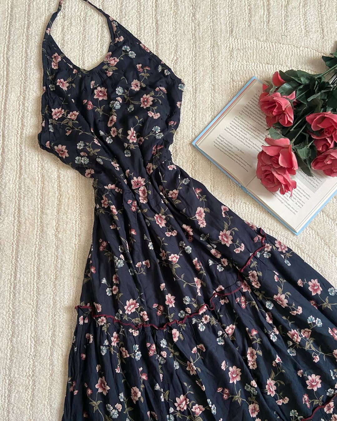 Black Floral Dress