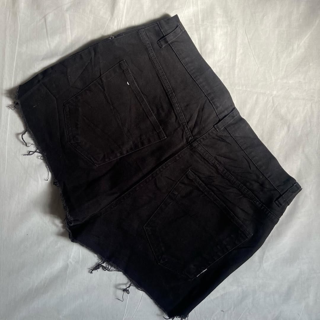 Denim Shorts Waist
