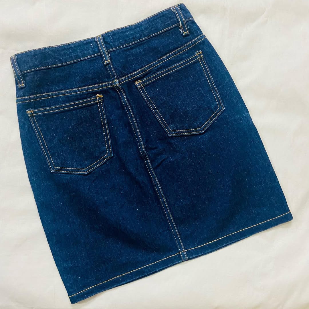 Blue Denim Skirt