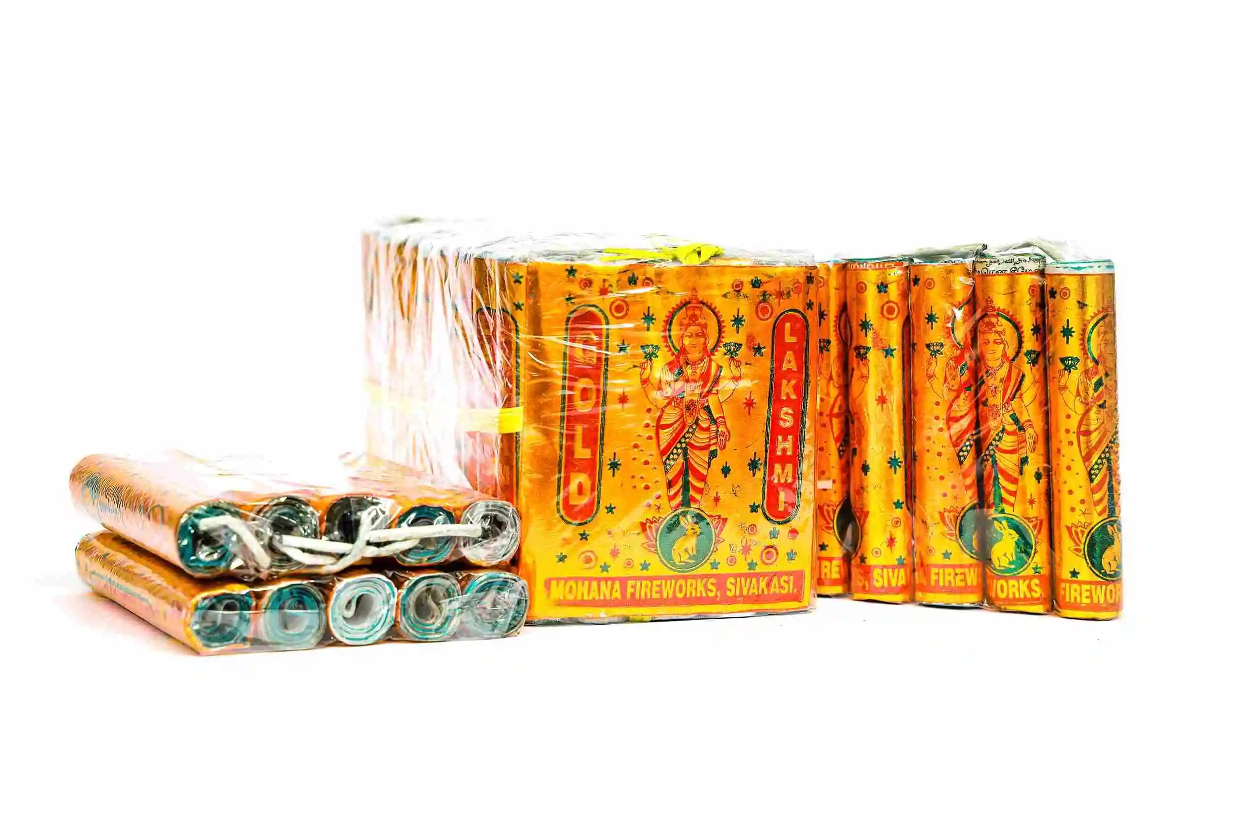 4 ''gold Laksmi cracker