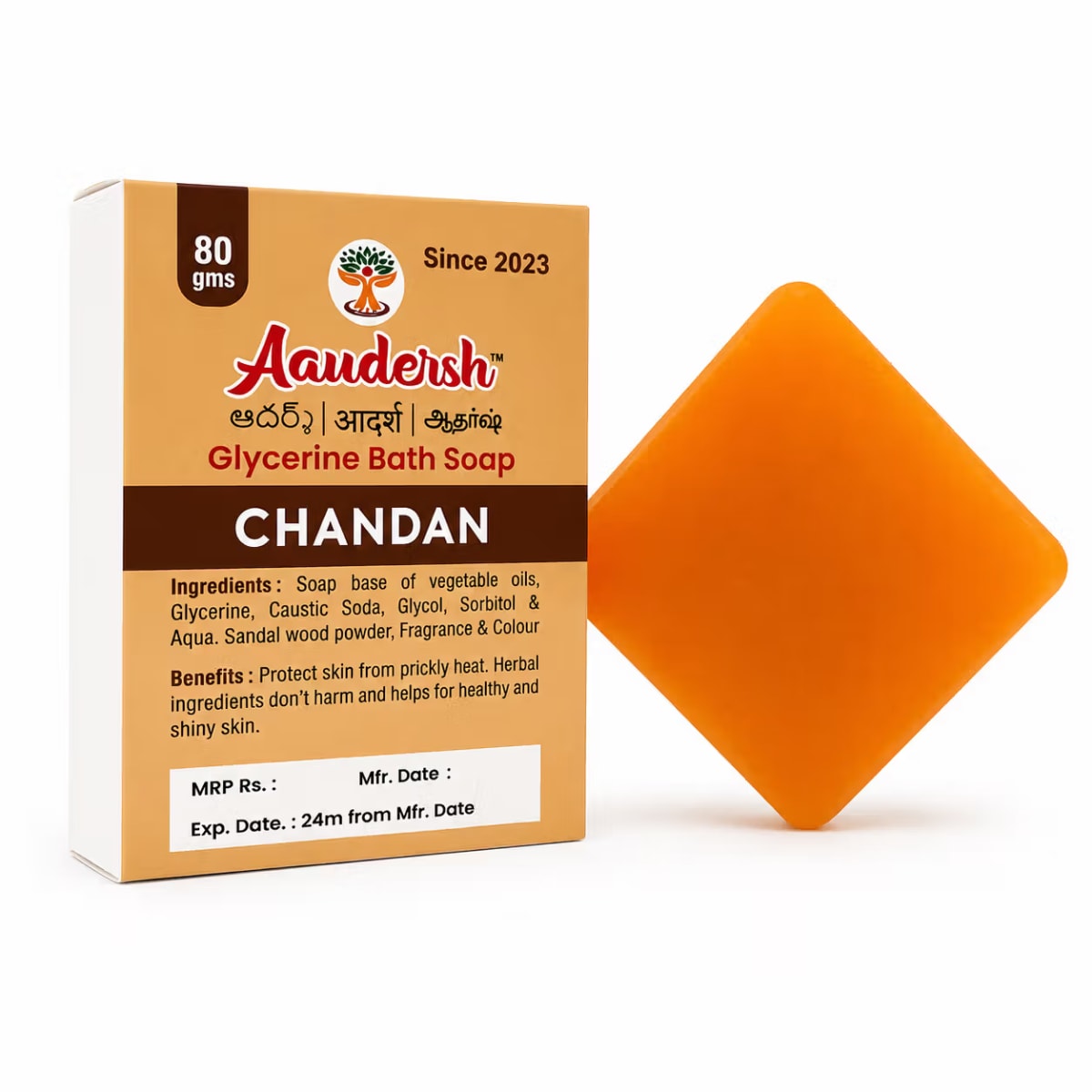 AAUDERSH CHANDAN BATH SOAP · Everyday Essential