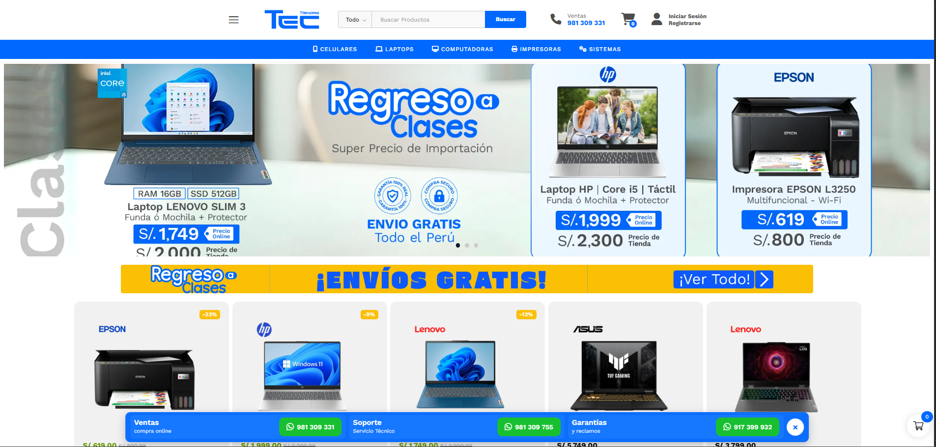 Tiendas Tec – Plataforma de Comercio Electrónico Personalizada