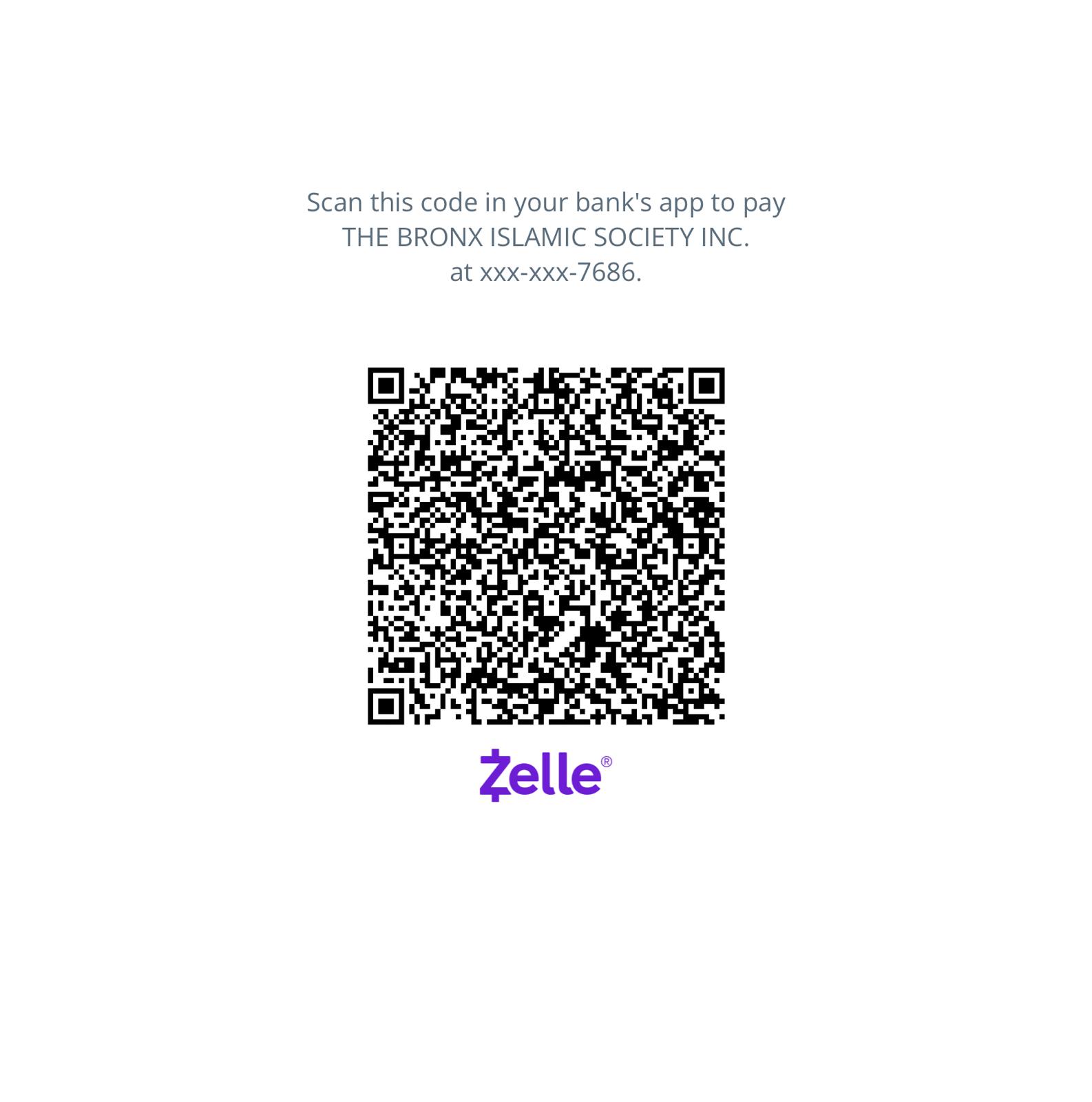 Zelle QR Code