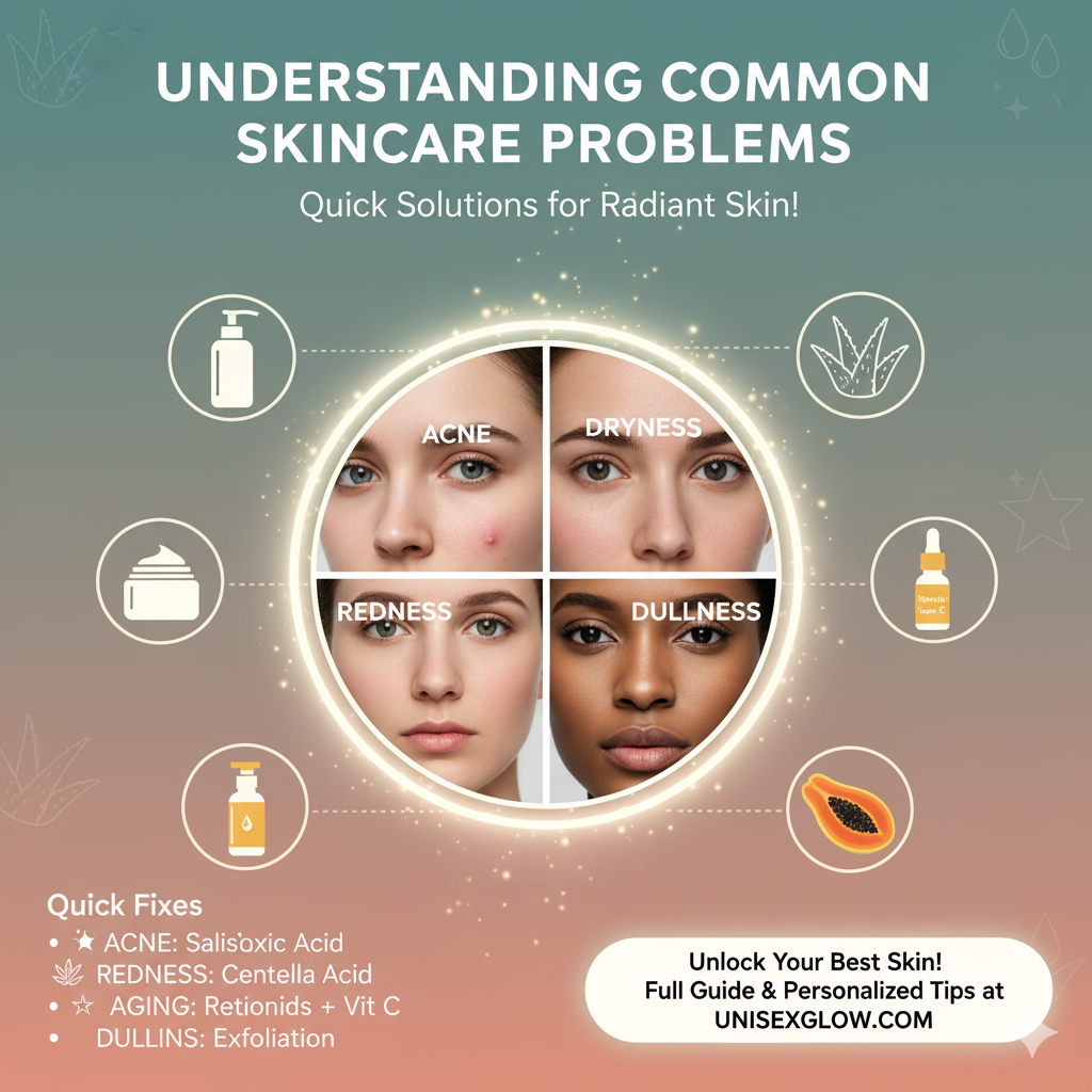 Common Skincare Problems and Easy Solutions for Everyday Glow