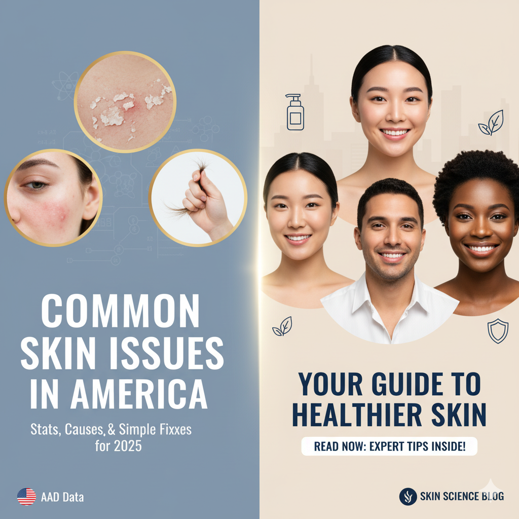  Common Skin Issues in America: Stats, Causes, and Simple Fixes for 2025