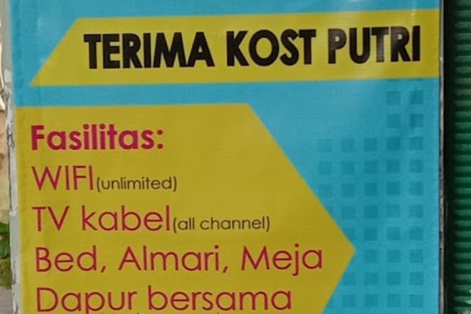 Kost Putri Pondok Larasati - Sewa di Uny