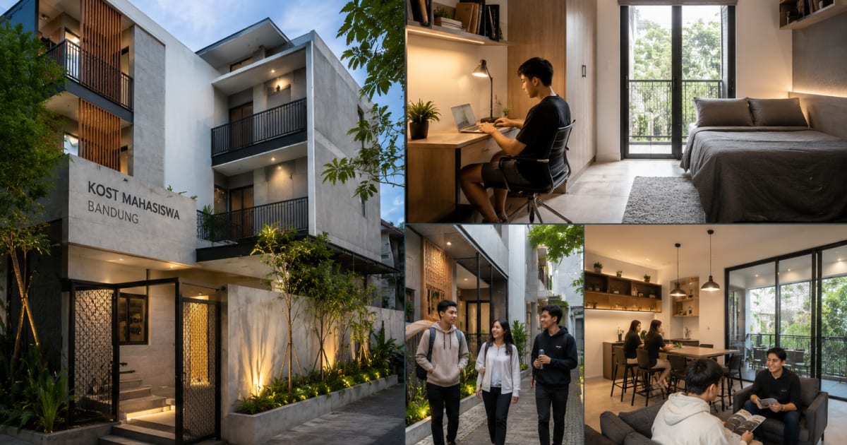 Rekomendasi Kos Dekat ITB Bandung dengan Fasilitas Lengkap - PlatformKita