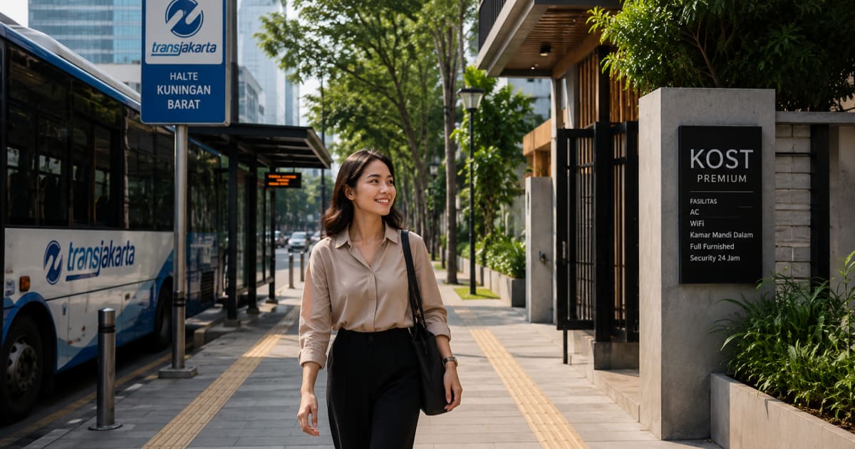 Cara Efektif Cari Kost Putri Terdekat yang Dekat Halte Transjakarta