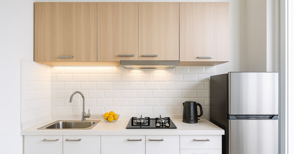 Tips Membuat Dapur Minimalis di Rumah Kontrakan Kecil Agar Tetap Rapi