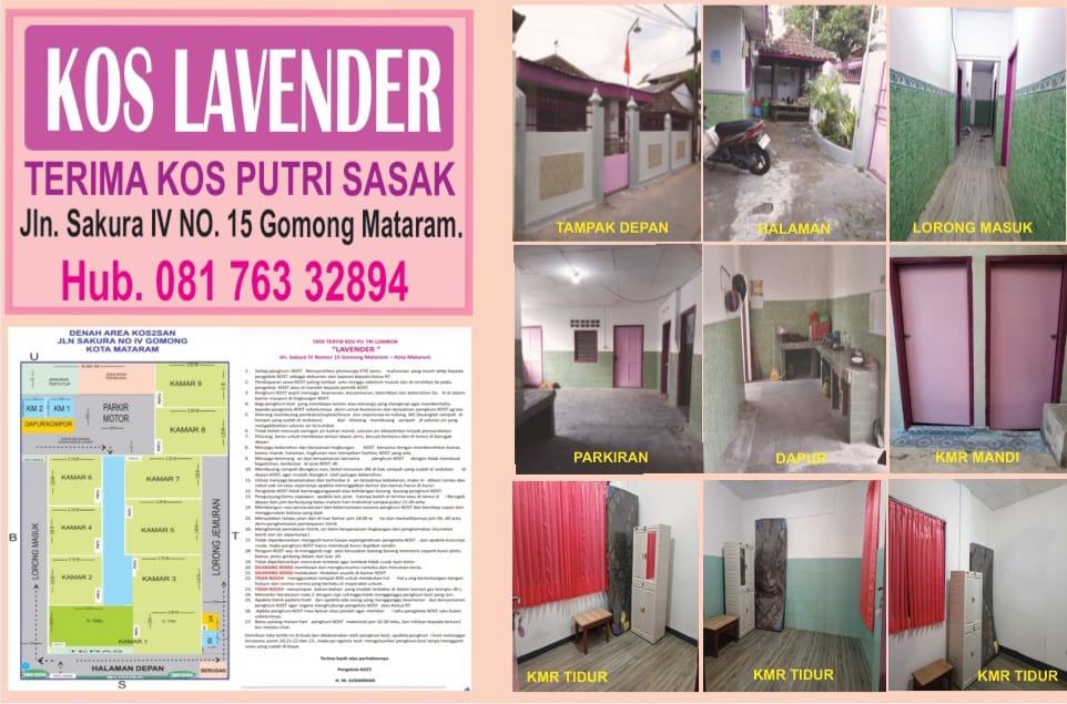 Kost Lavender - Sewa di Mataram