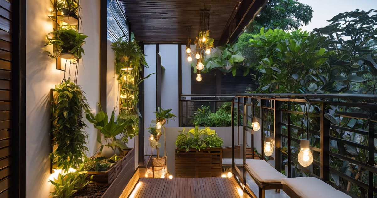 Cara MengUbah Balkon Apartemen Sewa Menjadi Taman Mini yang Cantik
