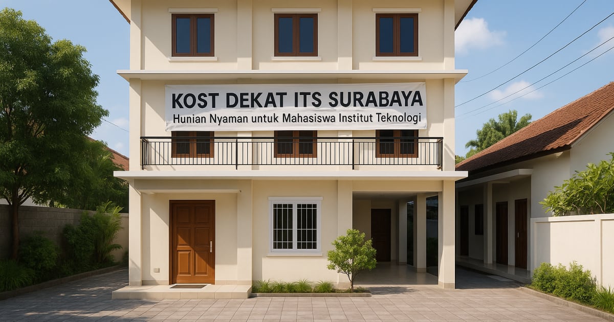 Kost Dekat ITS Surabaya: Hunian Nyaman untuk Mahasiswa Institut Teknologi - PlatformKita