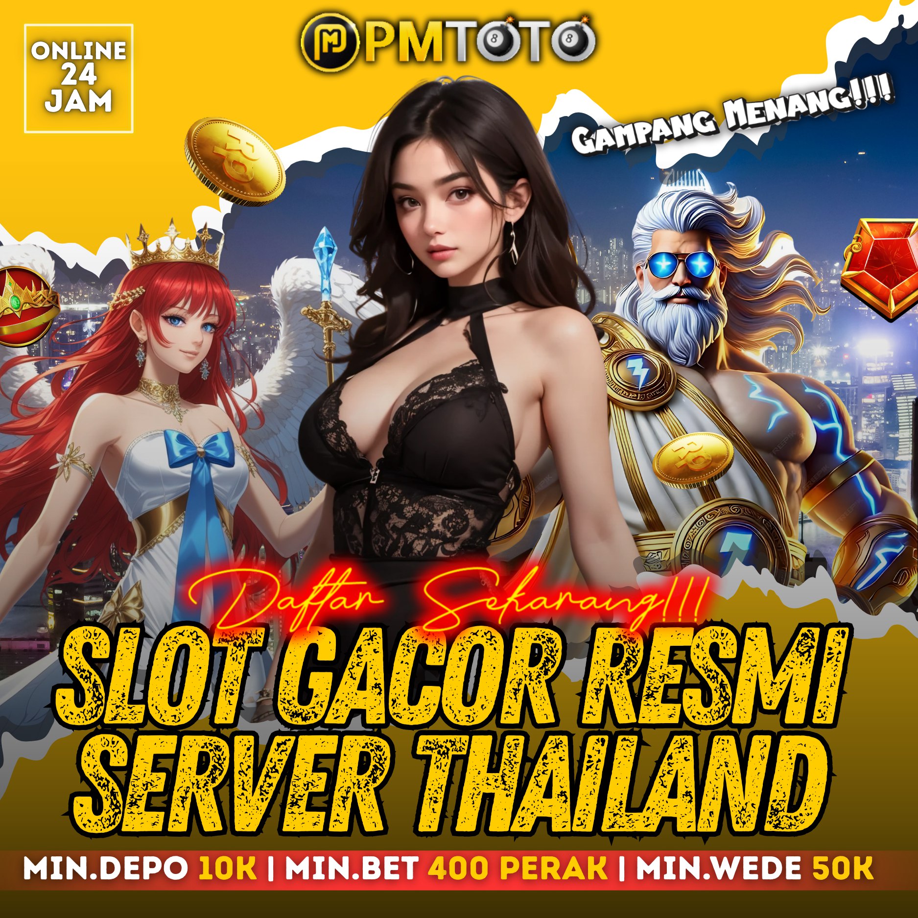 PMTOTO SITUS SERVER SLOT GACOR THAILAND ASLI HOKI GAMPANG DAPAT MAXWIN!!!