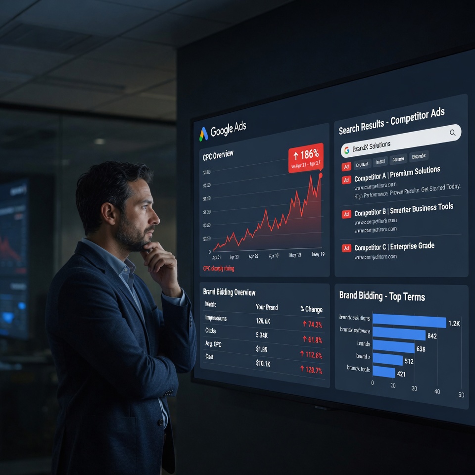 CPC Inflated by Brand Bidding: How to Protect Your Cost Per Click and Recover Customers in 2026