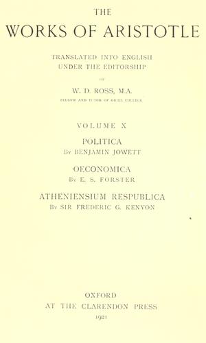 Aristotle, the Nichomachean Ethics