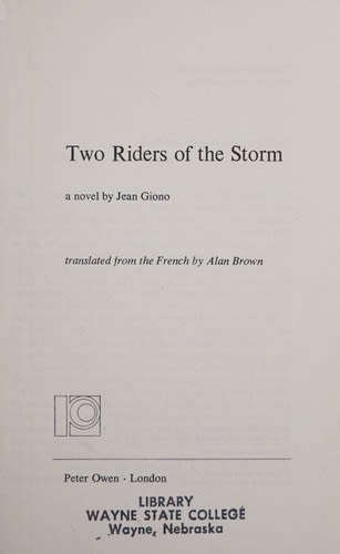 Cover of Two Riders of the Storm