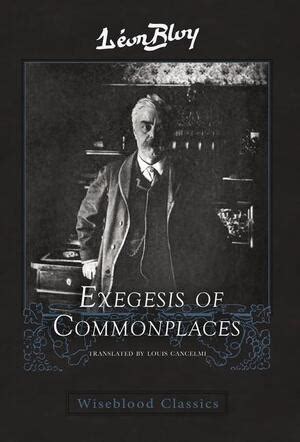 Cover of Exegesis of Commonplaces