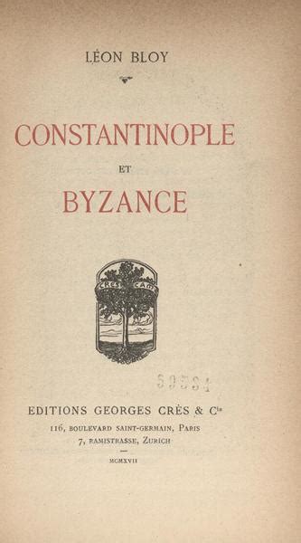 Cover of Constantinople and Byzantium