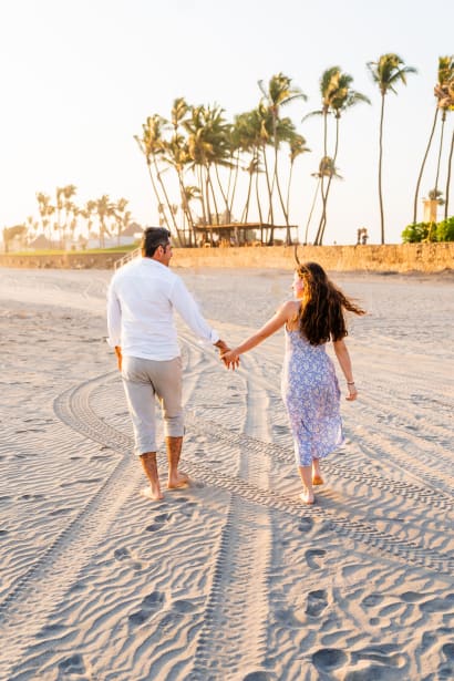 Imagen de pareja en Acapulco