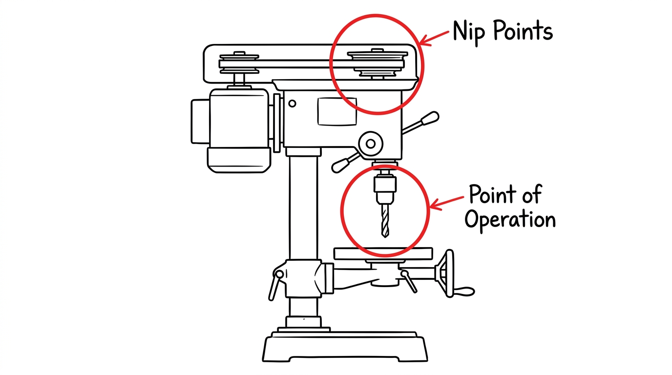 Anatomy of a machine hazard