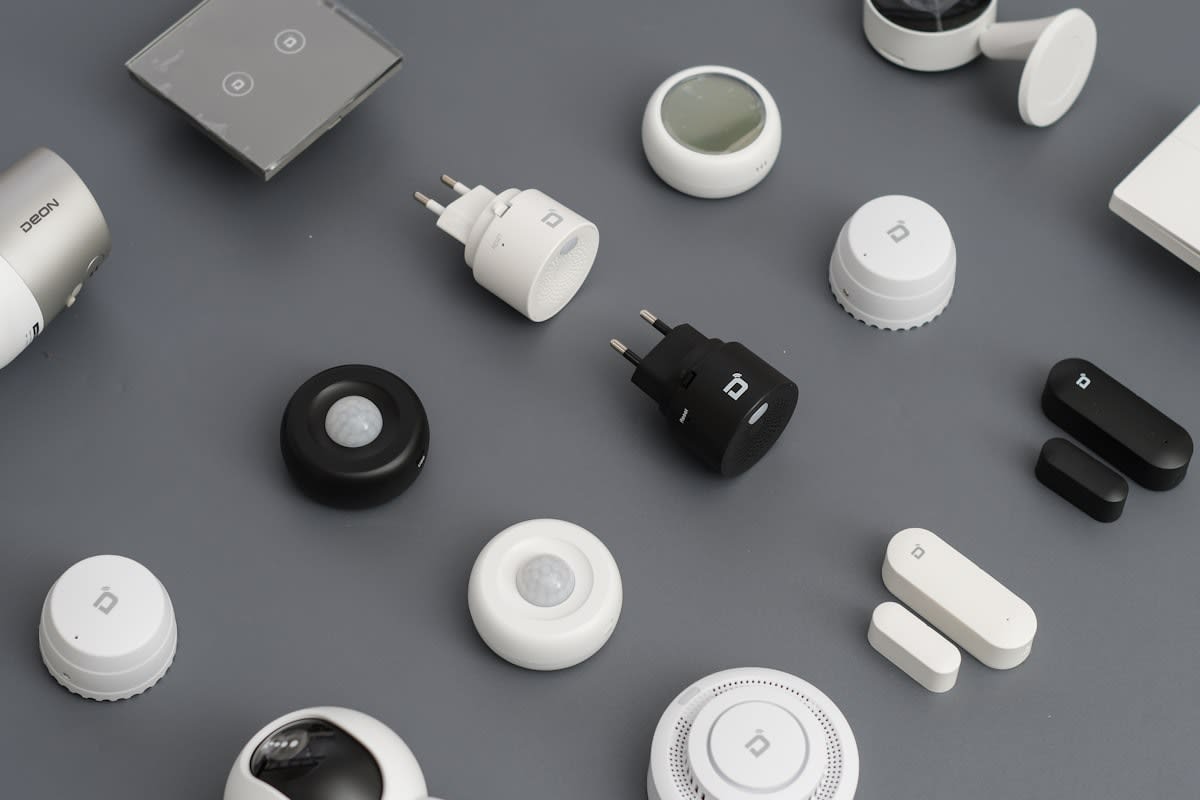 modern smart home health monitoring sensors