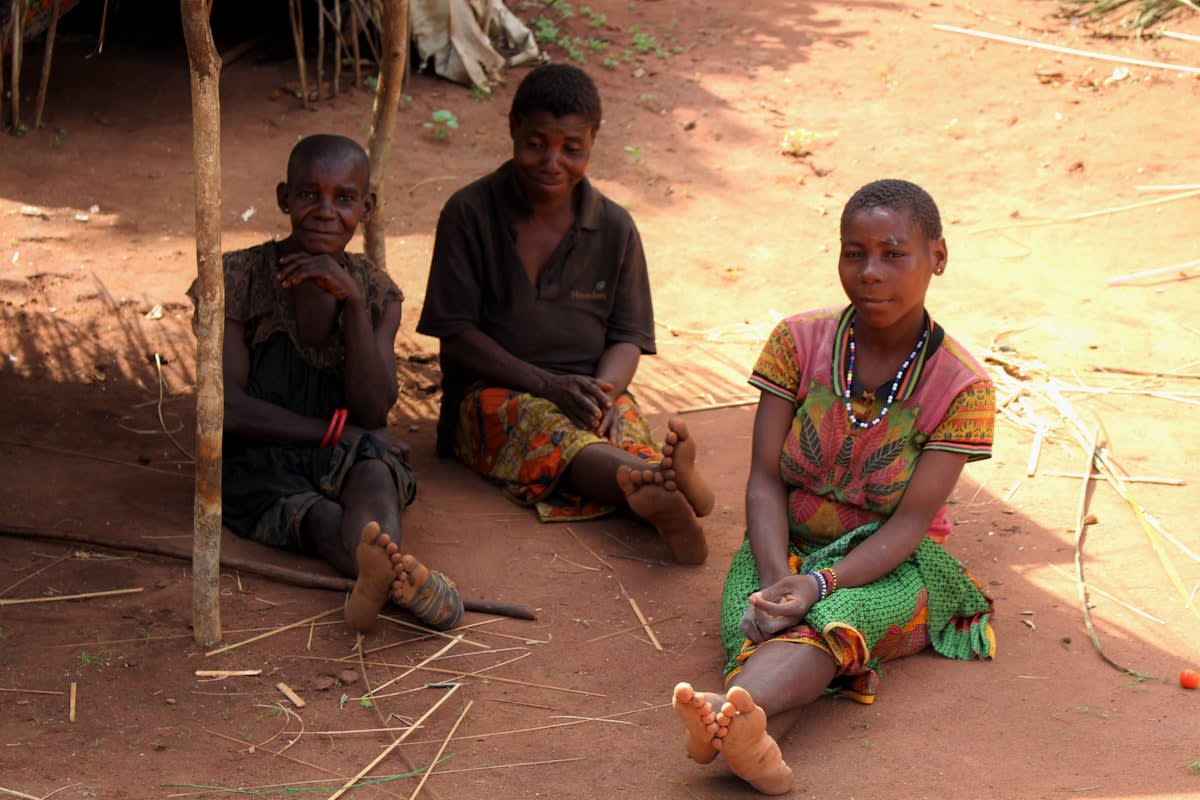 Medical field clinic in Congo