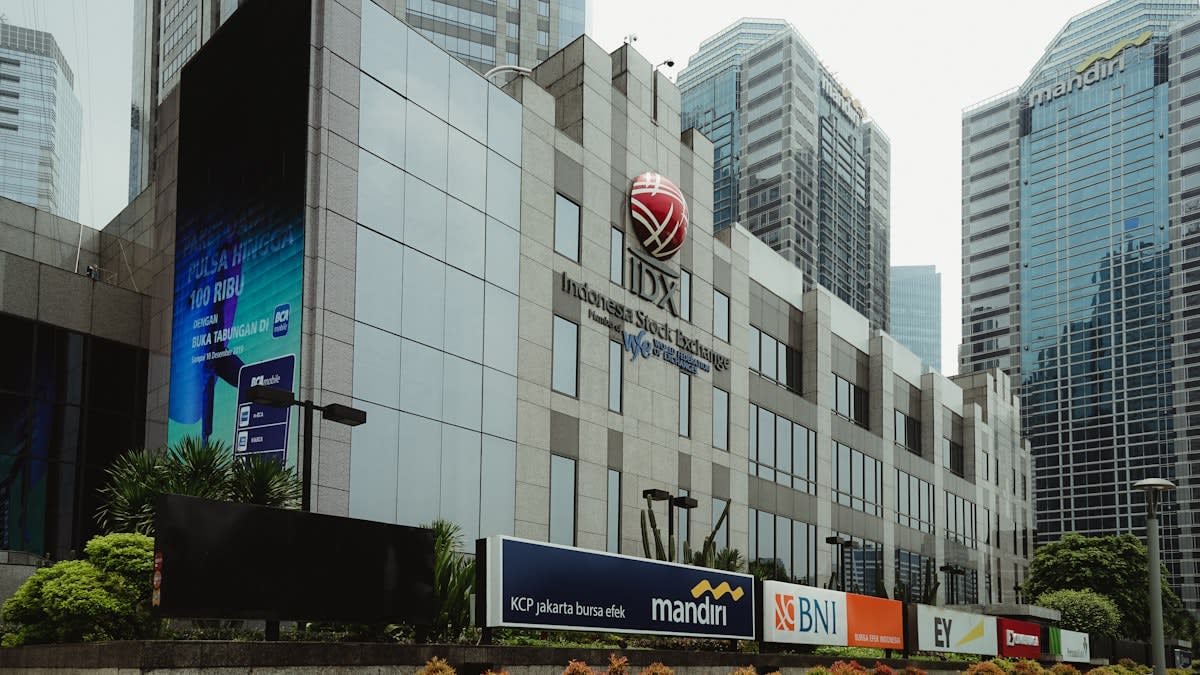 Jakarta stock exchange financial district
