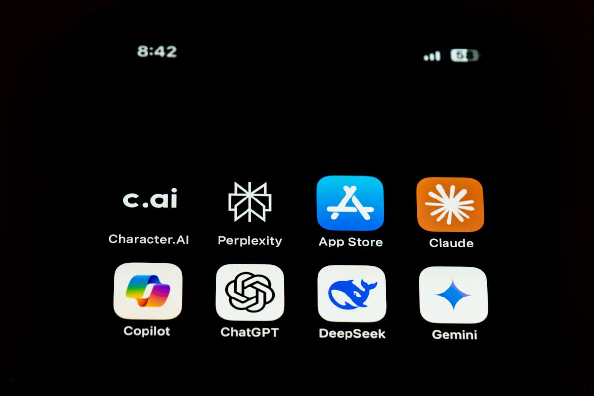 AI search interface