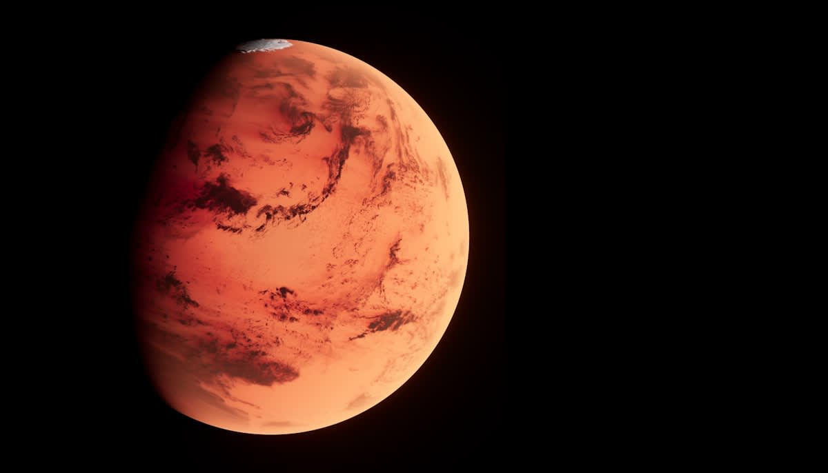 Mars trajectory visualization