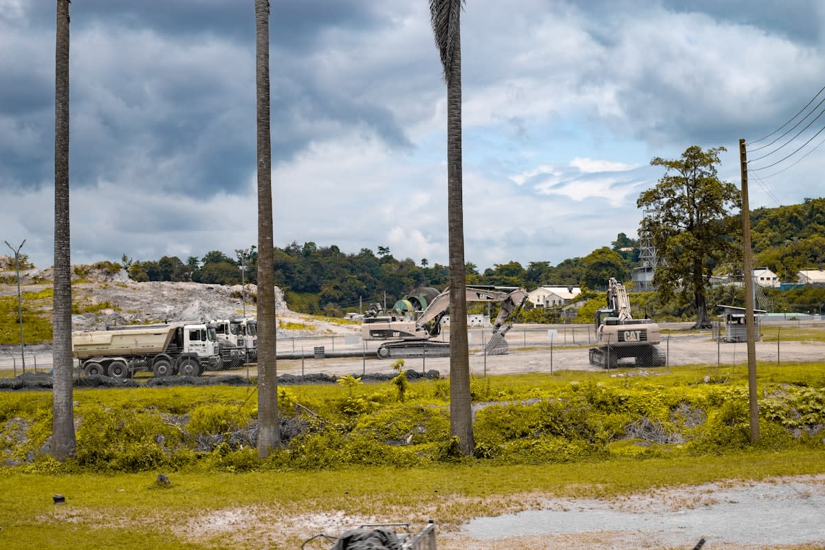 Mining operations in West Africa