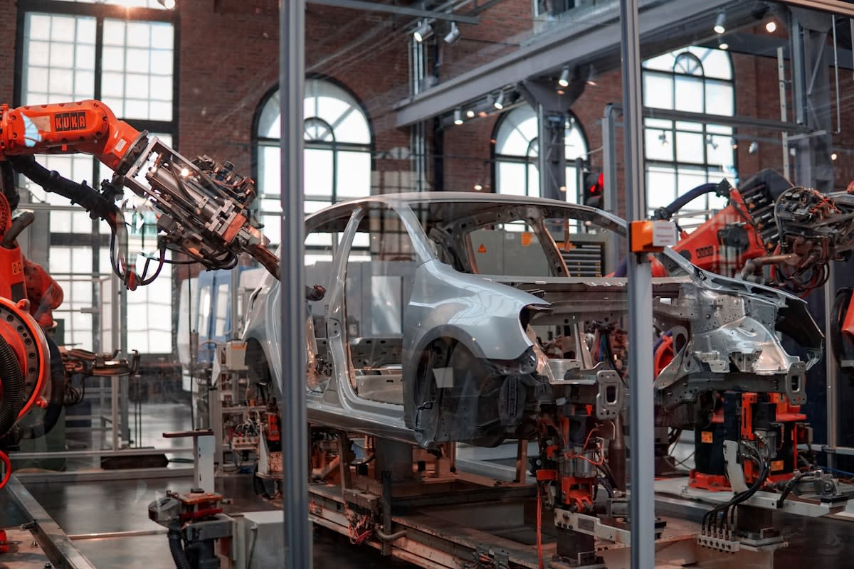 Automated EV assembly line