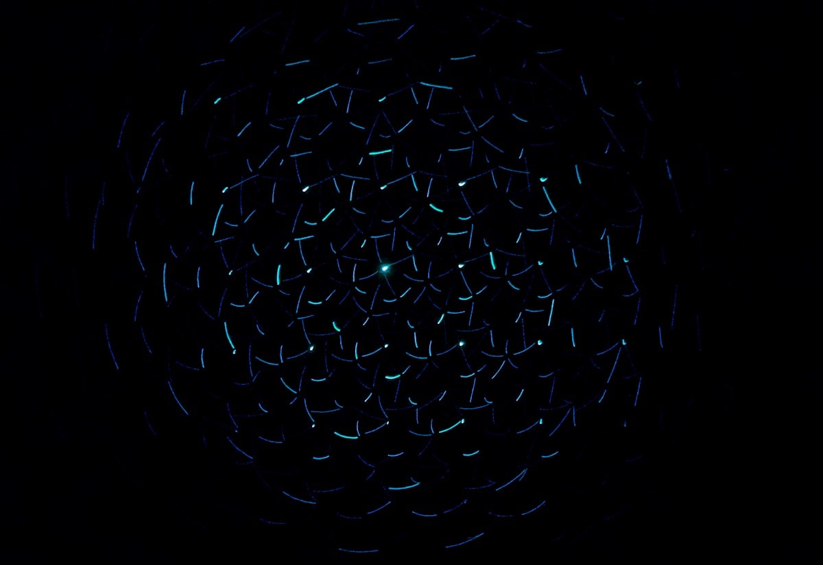 Abstract representation of quantum particles