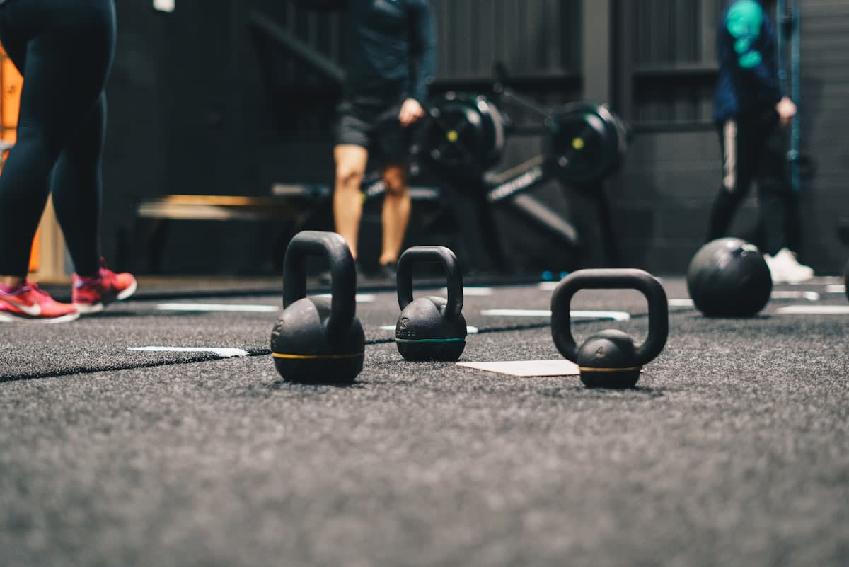 CrossFit gym high intensity workout