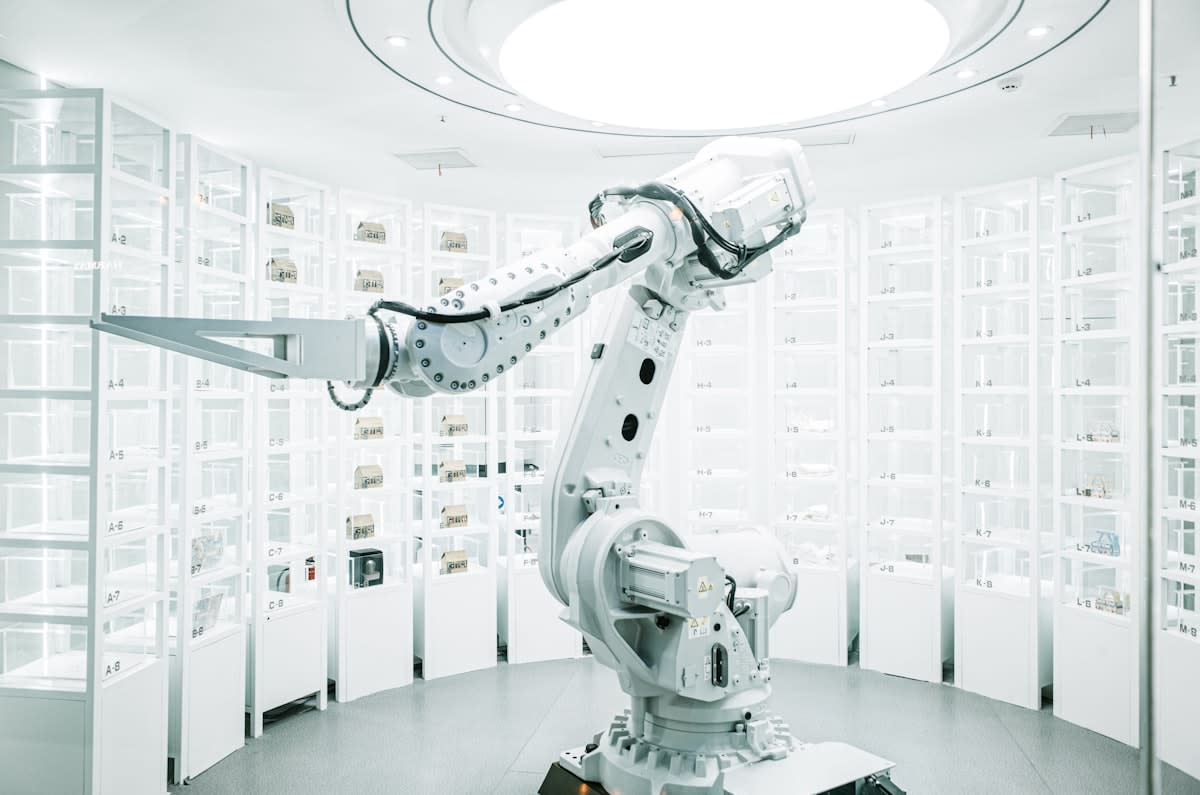 Industrial robotics and AI interface