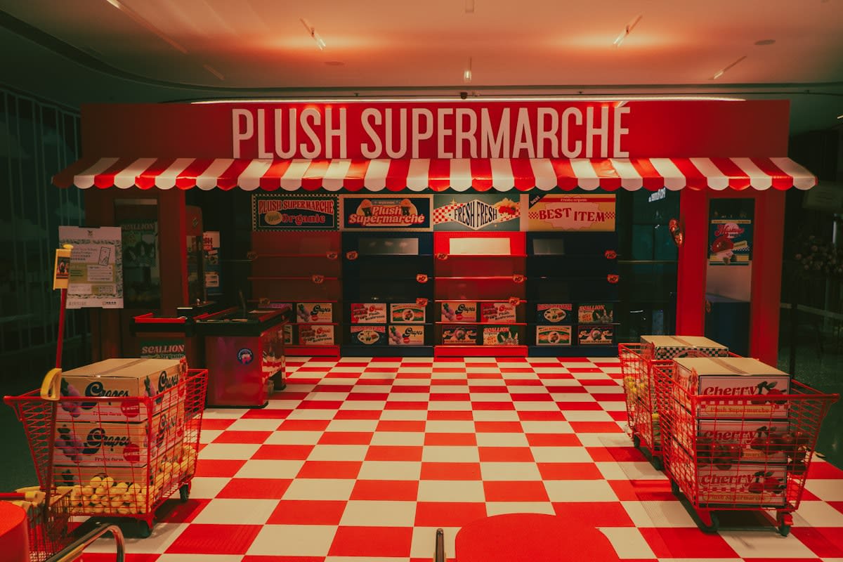 Modern experiential retail space