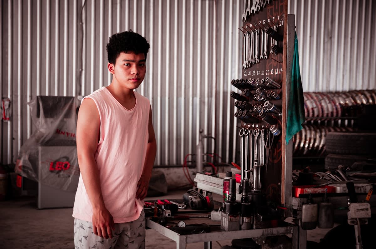 High-tech automated factory in Vietnam
